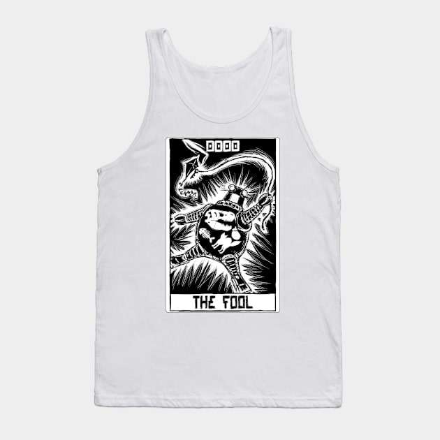 Robo Tarot: The Fool v1 Tank Top by PeterTheHague